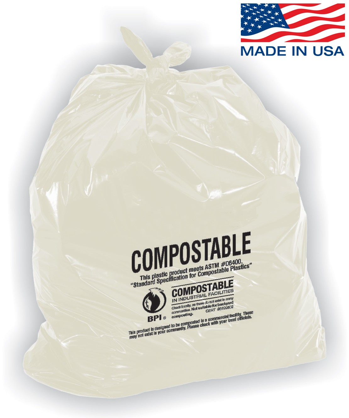 Biodegradable Compostable Trash Bags - Extra Packaging LLC